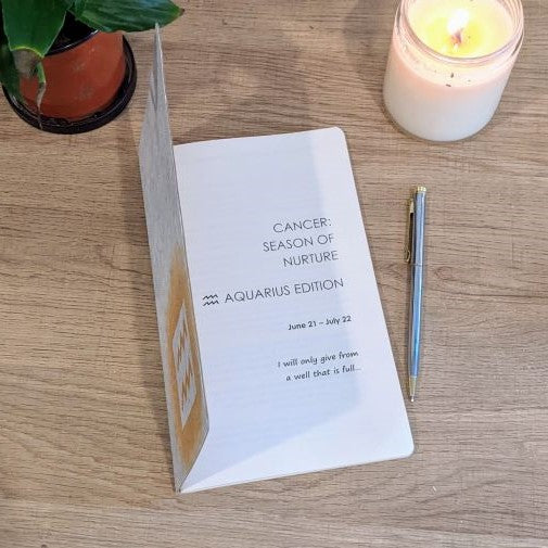 astrology journal for self care journaling