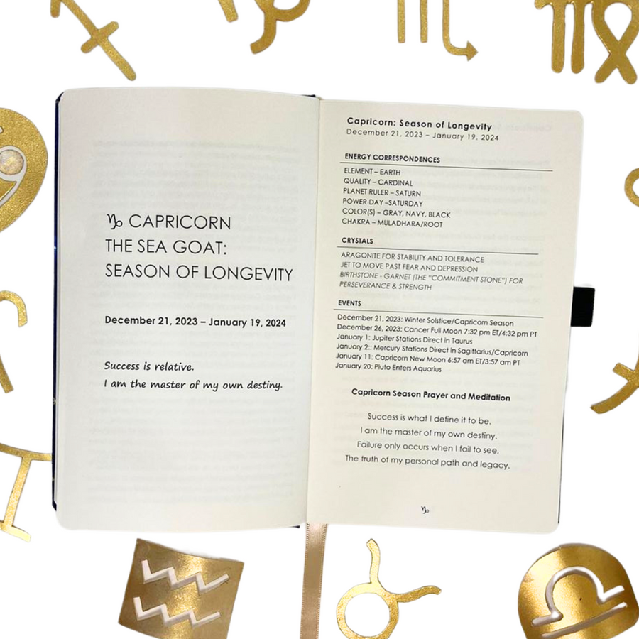 Astro Zen Journal 2024: Capricorn the Sea Goat