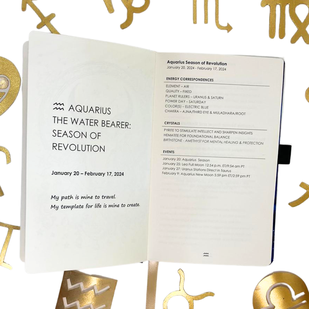 Astro Zen Journal 2024: Aquarius the Water Bearer – Zenit Journals