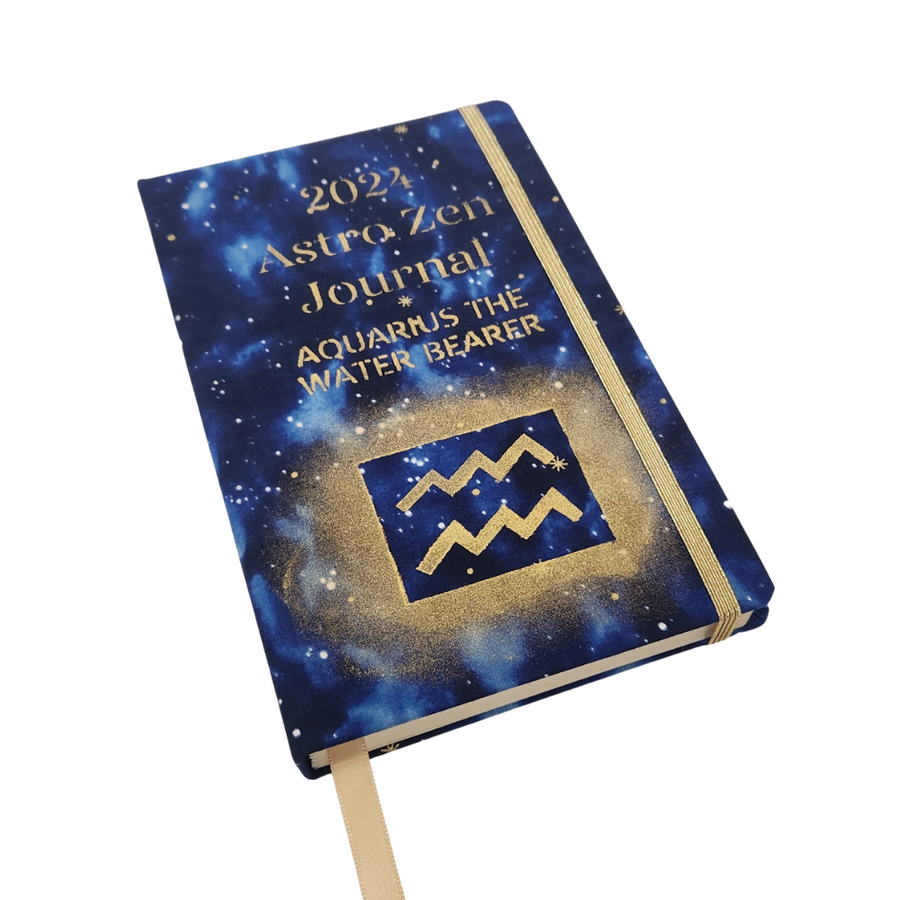 Astro Zen Journal 2024: Aquarius the Water Bearer