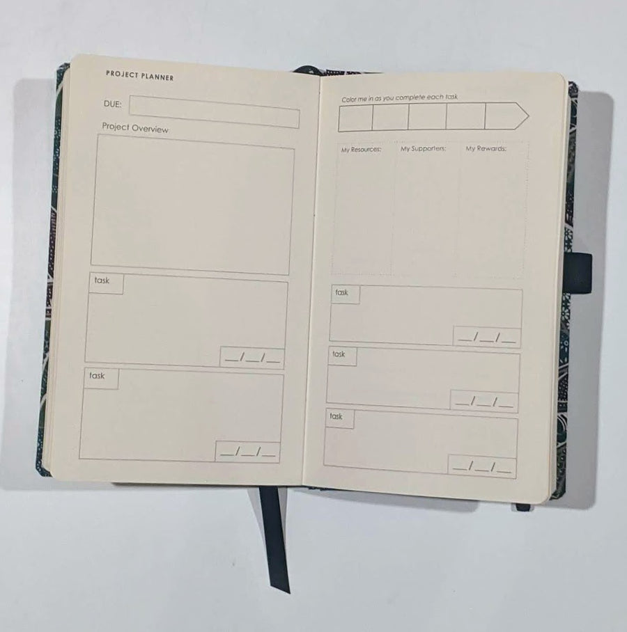 centered self school planner with self-care journaling