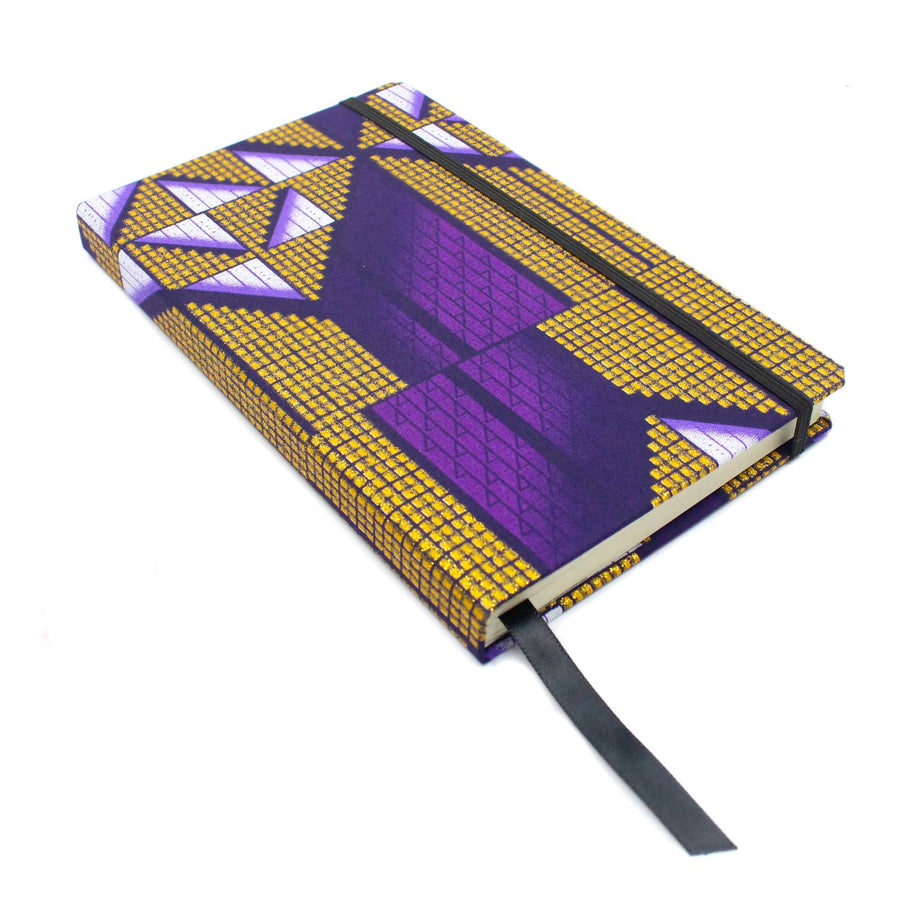 Custom Healing Journal Purple Gold Cover