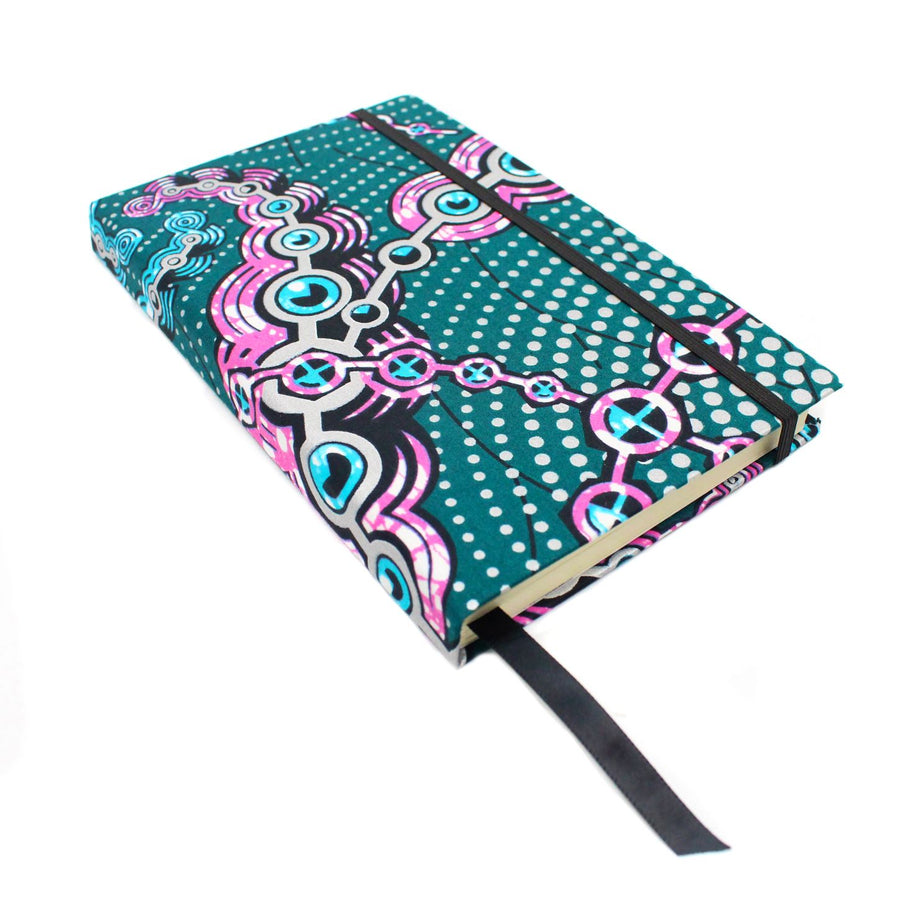 Racial Healing Journal turquoise pink blue silver Cover