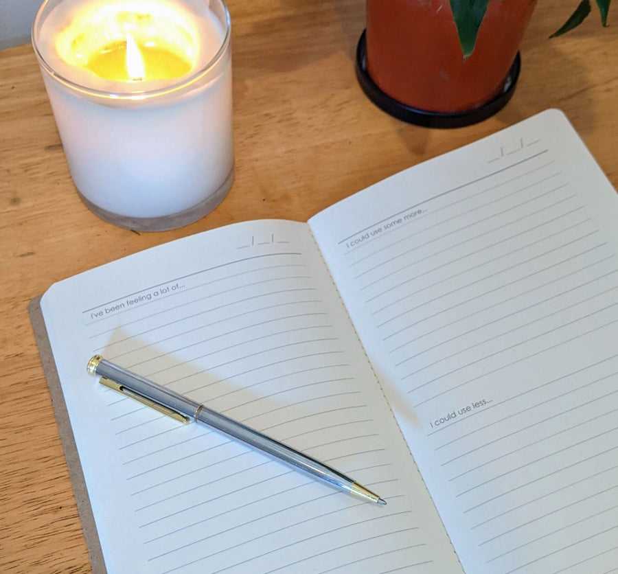 starter healing journal for self care journaling by zenit