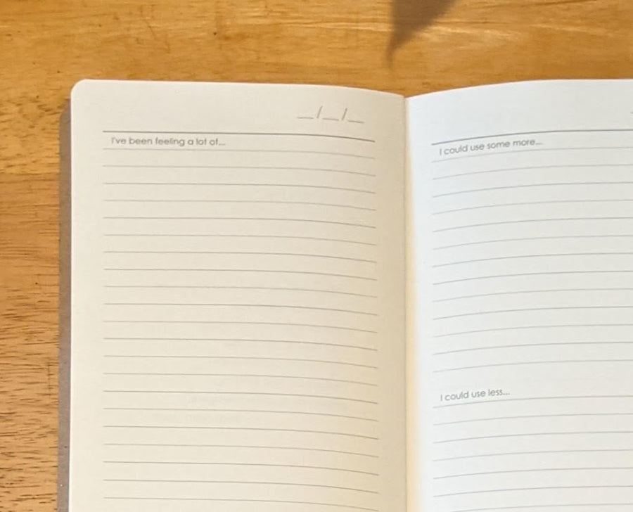 starter healing journal for self care journaling by zenit